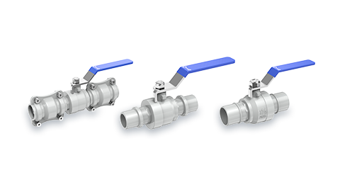 Double Side Plug Ball Valve