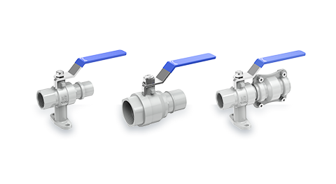 Single Side Plug Female Ball Valve