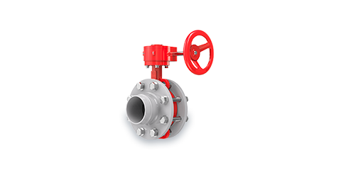 Turbine Butterfly Valve(High Temperature)