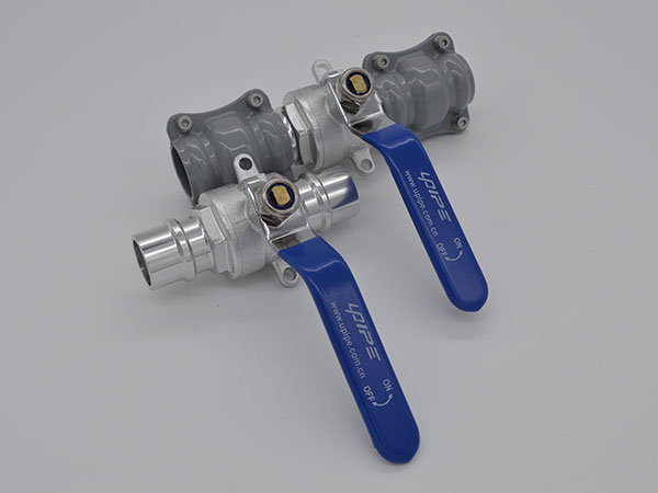 Double Side Plug Ball Valve
