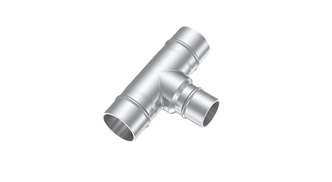 Stainless Steel Reducing Tee