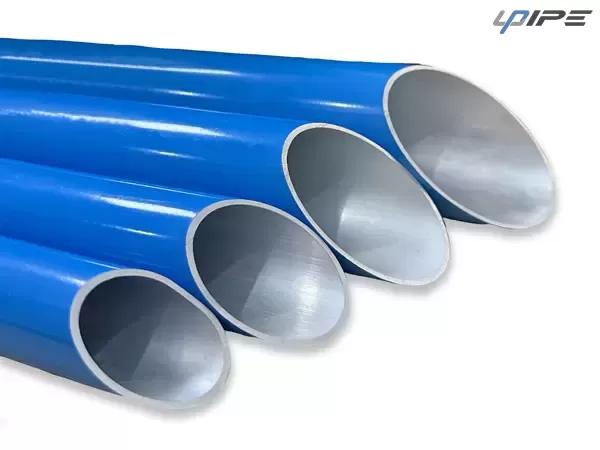 Blue Aluminum Compressed Air Pipe Blue Aluminum Compressed Air Pipe