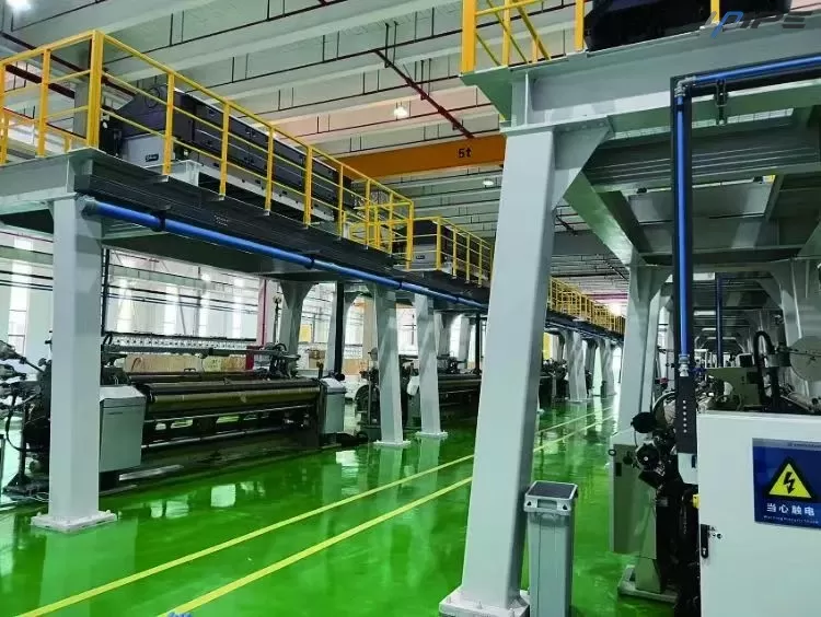 Textile Factory Relocation Adopts Aluminum Compressed Air Pipe System