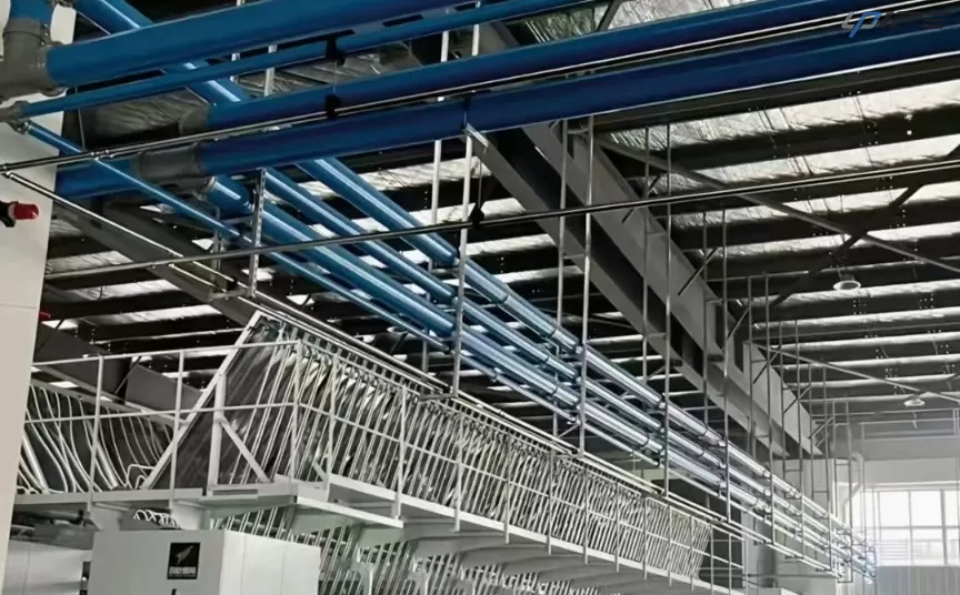 Textile Factory Relocation Adopts Aluminum Compressed Air Pipe System, Achieving Significant Cost Savings and Efficiency Gains
