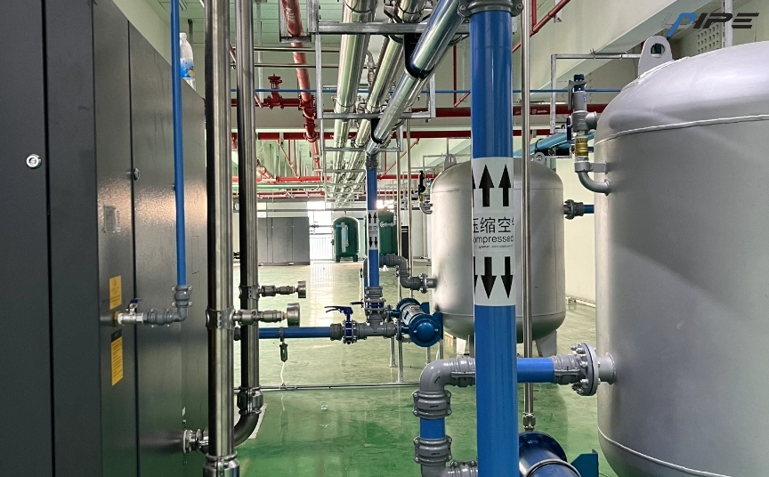 Blue Aluminum Air Pipe for Leak-Free Compressed Air Networks Blue Aluminum Air Pipe for Leak-Free Compressed Air Networks