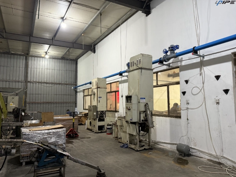 Leak-proof aluminum compressed air piping systems