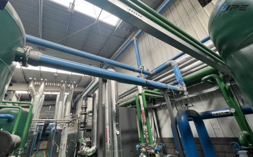 Aluminum Air Piping Systems With Reinforced Quick Drop Connections
