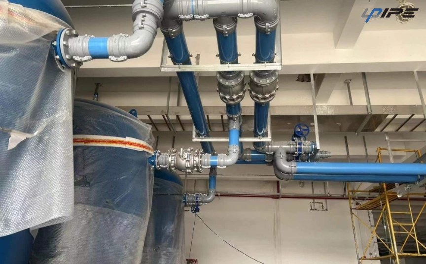 Air Pipe System Design for Lower Pressure Drop and Energy Loss