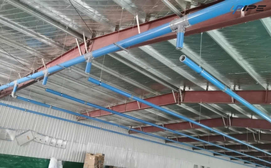 Aluminum Air Line With Reinforced Quick Drops for Safer Air Delivery